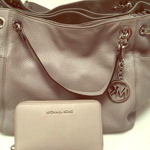 Michael Kors purse and wallet
